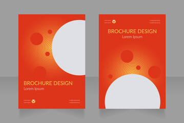 Travel agency contact info blank brochure design. Template set with copy space for text. Premade corporate reports collection. Editable 2 paper pages. Lato Regular, Light fonts used © bsd studio