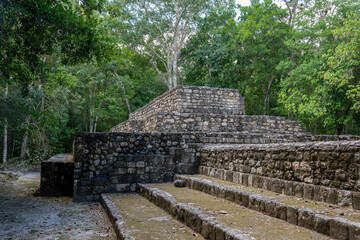 Calakmul - Archeological site and pyramids