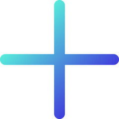 Obraz premium Plus pixel perfect gradient linear ui icon. Invite and add to chat. Addition sign. Messenger. Line color user interface symbol. Modern style pictogram. Vector isolated outline illustration