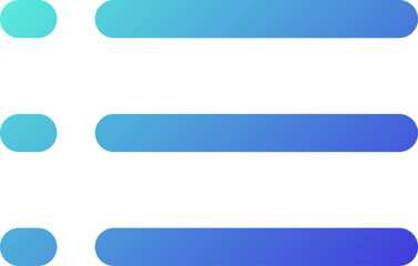 Obraz premium Checklist pixel perfect gradient linear ui icon. Multimedia playlist. Website and app navigation. Line color user interface symbol. Modern style pictogram. Vector isolated outline illustration