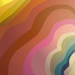 abstract colorful background with waves