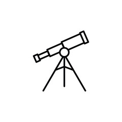 telescope on tripod