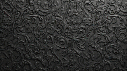 A gothic blackboard texture with intense scratches that create a dark and mysterious effect. The scratches have subtle patterns or textures AI Generative
