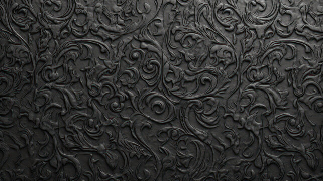 A gothic blackboard texture with intense scratches that create a dark and mysterious effect. The scratches have subtle patterns or textures AI Generative
