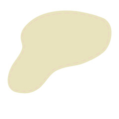 abstract shapeless yellow