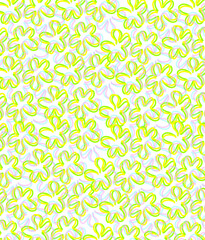 seamless hawaii pattern with flowers