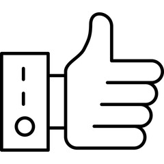 Obraz premium Thumb Up Icon