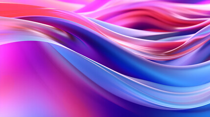Abstract Waveshape background, pink, blue and purple fading