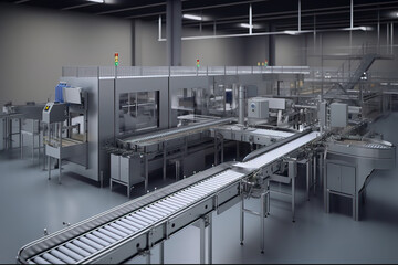 AI -generated factory assembly wiring