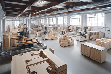 AI -generated factory assembly wiring