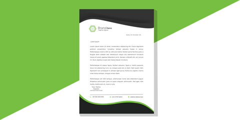 Professional and modern corporate letterhead template Premium letterhead ,clean letterhead, print ready, business letterhead, creative letterhead, simple letterhead, standard letterhead, 