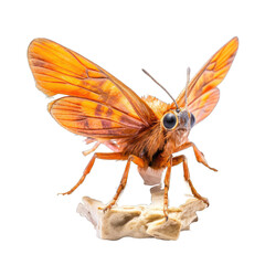 Skipper butterfly -  Hesperiidae family. Transparent PNG. Generative AI