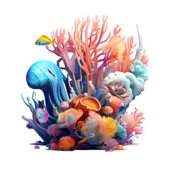 Beautiful Coral Reef - 616167388