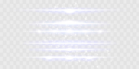 Solar glare.Glow isolated white transparent light effect set, lens flare, explosion, glitter, line, sun flash, spark and stars. Beautiful optical lens flare effect sun light.