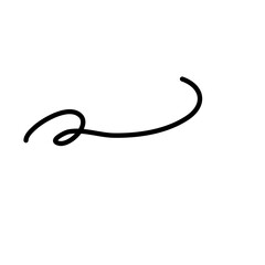 Squiggly Line Element Decoration