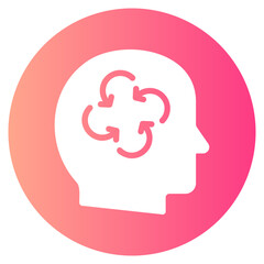 adhd gradient icon