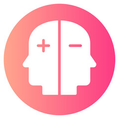 emotional gradient icon