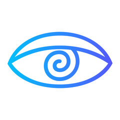 eye gradient icon
