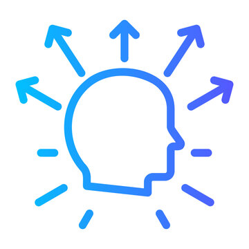 multitalented gradient icon