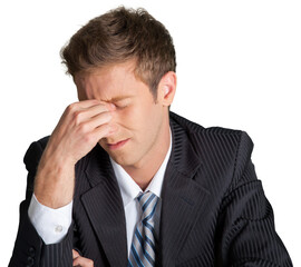 thinking young professional