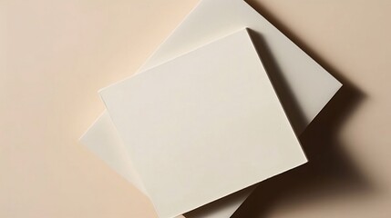 blank cardboard box on white, generative AI 