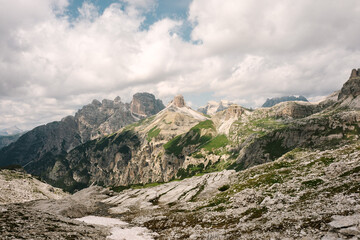 Fototapeta na wymiar Mountains in the Dolomites, Italy