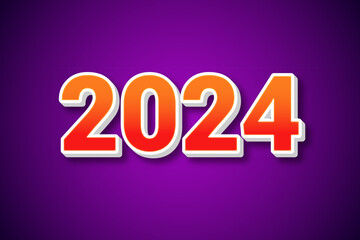 new year 2024 Text 