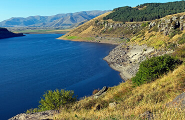 Lake in the Armenian mountains.