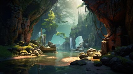 Beautiful Game Environment Art