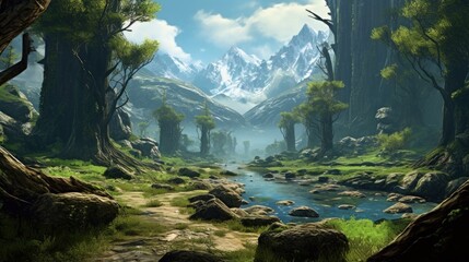 Beautiful Game Environment Art