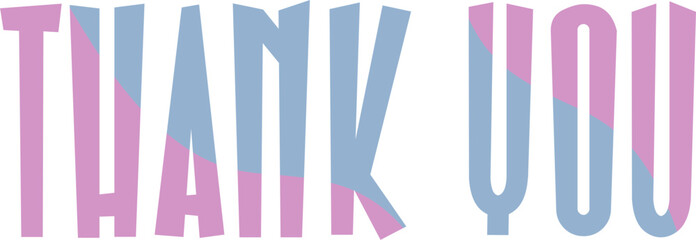 Greetings Thank You Text Lettering for Presentation