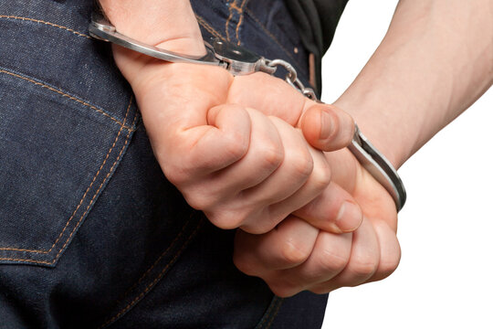 hands with handcuffs