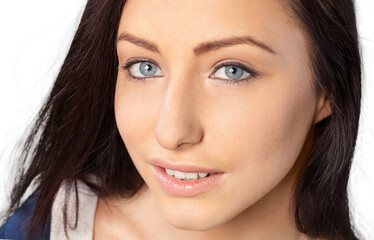 Obraz premium Portrait of Beautiful Young Woman