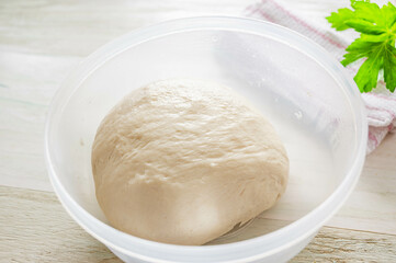 フランスパン作り　一次発酵