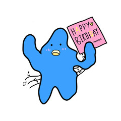 The cute and kind monster