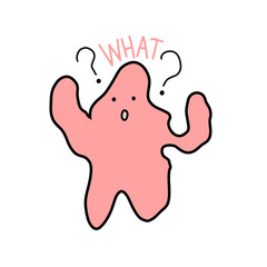 The cute and kind monster