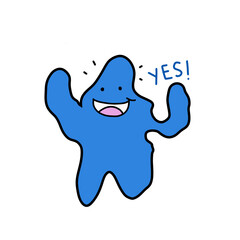The cute and kind monster
