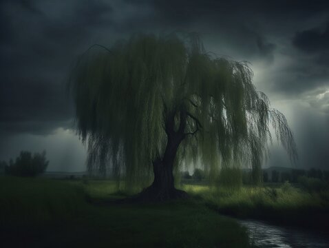 "Weeping Willow Tree" Images – Browse 603 Stock Photos, Vectors, and