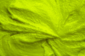 Smoothie with fresh green vegetables and fruits. Berry and yogurt ice cream. The texture of the sorbet. Delicious sweet dessert close-up as a background.