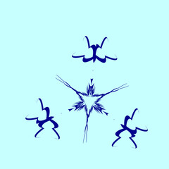 Big collection of memphis seamless vector patterns. Fashion design 80-90s.