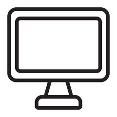 computer line icon