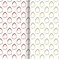 Big collection of memphis seamless vector patterns. Fashion design 80-90s.