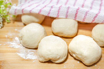 パン作り　ベンチタイム