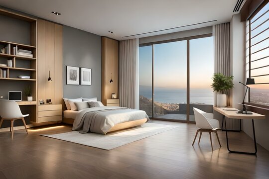 living room interior Generated AI