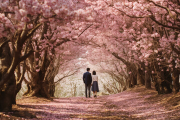 Fototapeta premium Love in Bloom