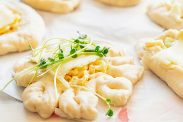 パン作り　成形して焼くだけ