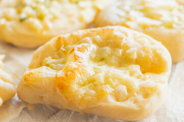 手作りのチーズパン