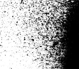 Rustic grunge vector texture with grain and stains. Abstract noise background. Weathered surface. Dirty and damaged. Detailed rough backdrop. Vector graphic illustration with transparent white. EPS10.
