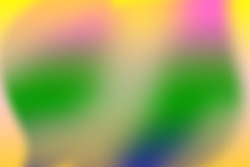 closeup the gradient yellow,red dark blue,green,pink ,sky color background.