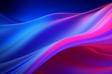 Neon colors flow, purple pink blue color gradient background blurred banner design 